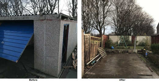garage removal Edinburgh