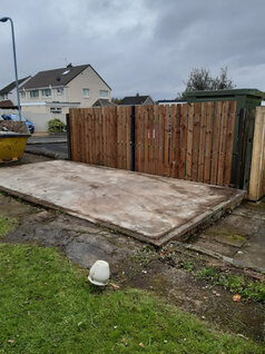 concrete garage removal