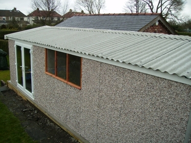 Compton apex garage roof