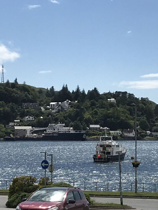 Leaving beautiful Oban